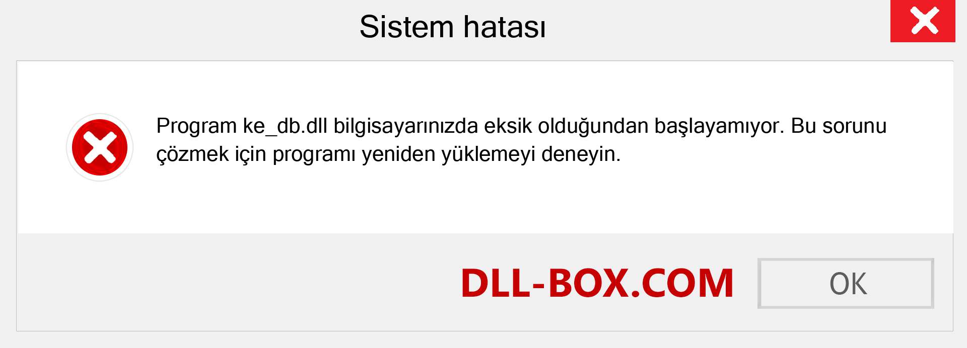 ke_db.dll dosyası eksik mi? Windows 7, 8, 10 için İndirin - Windows'ta ke_db dll Eksik Hatasını Düzeltin, fotoğraflar, resimler